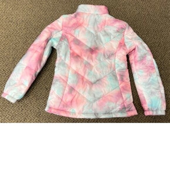 *ZeroXPosur Jacket 3 in 1 System 14/16 Hooded Pink Gray All Season Water Resist - Picture 12 of 12